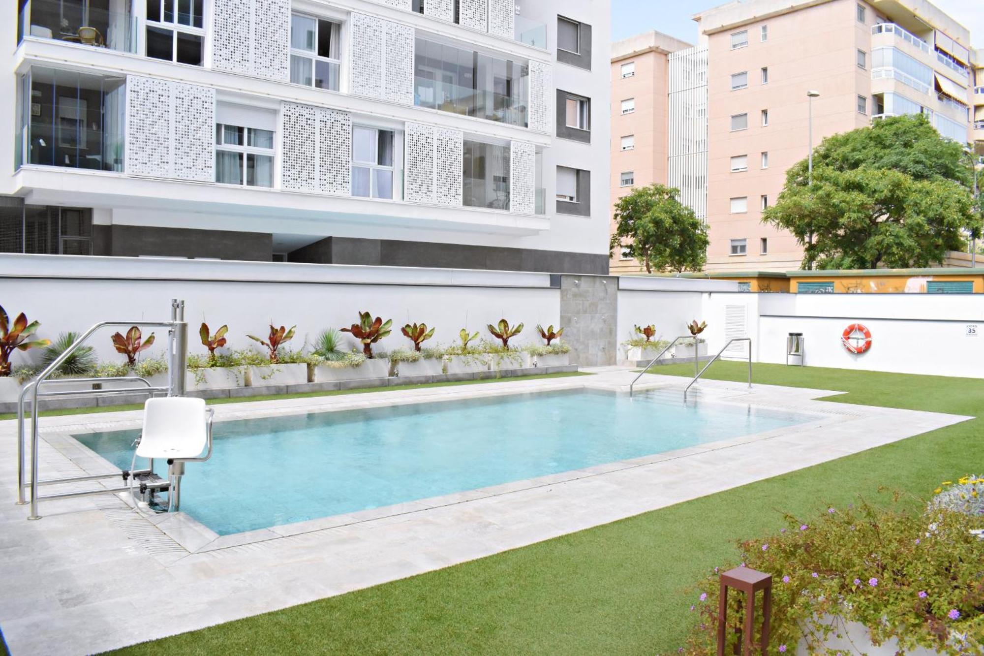 Amalia'S Home: Luminoso Apartamento Muy Cerca De La Playa Màlaga Exteriér fotografie