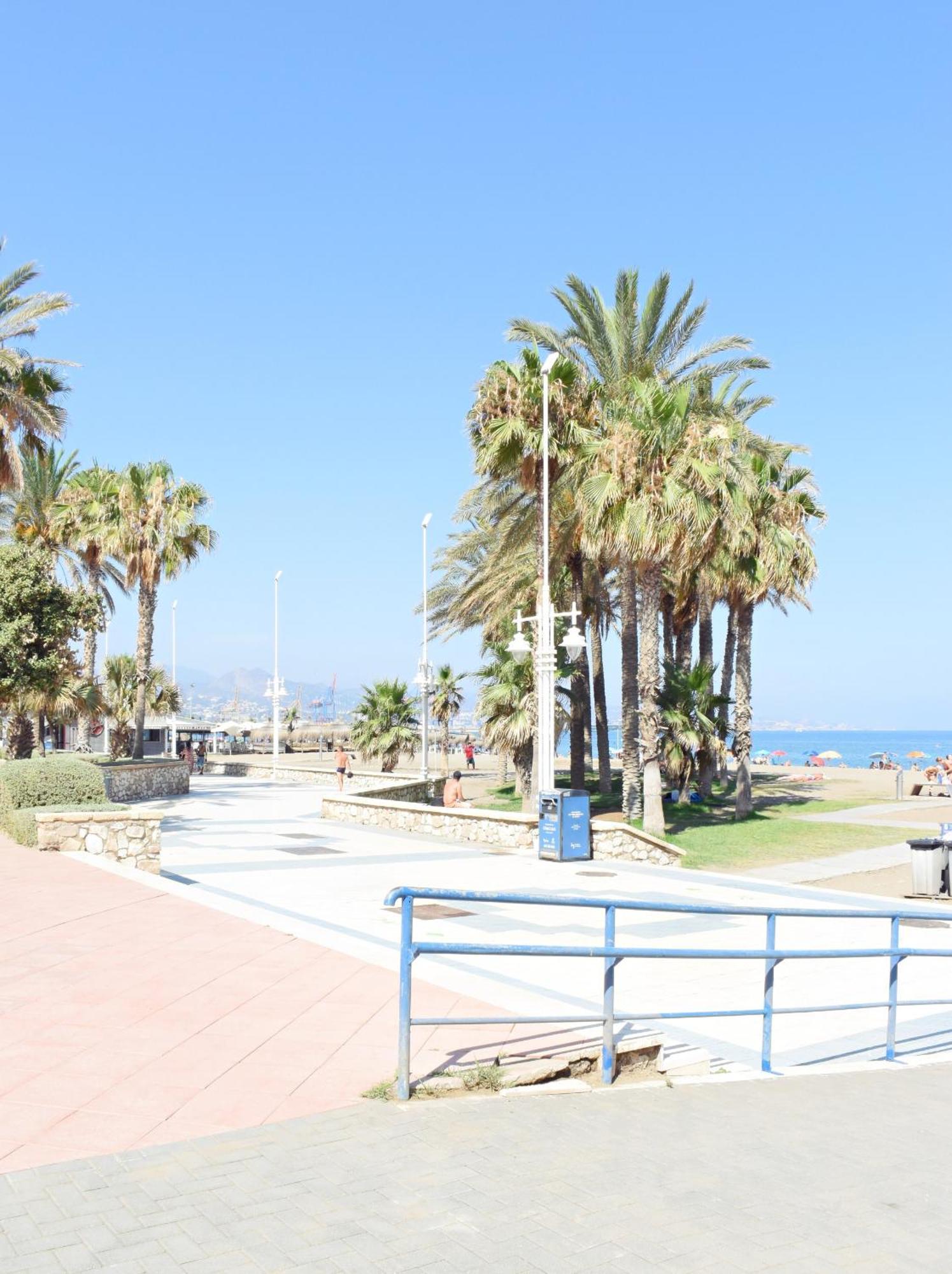 Amalia'S Home: Luminoso Apartamento Muy Cerca De La Playa Màlaga Exteriér fotografie