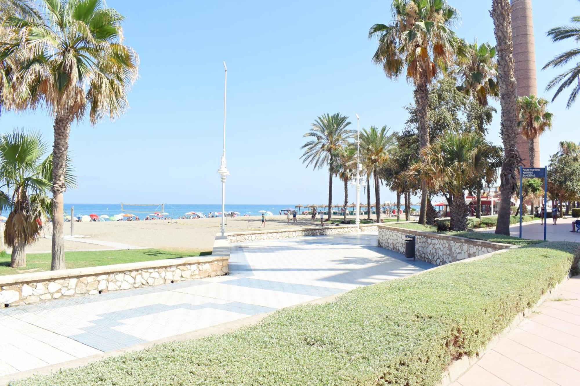 Amalia'S Home: Luminoso Apartamento Muy Cerca De La Playa Màlaga Exteriér fotografie